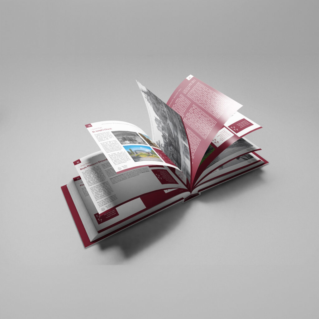 an open book with it pages moving, book design, graphic design